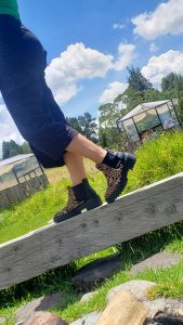 Botín Soft Negro x Leopardo Miel