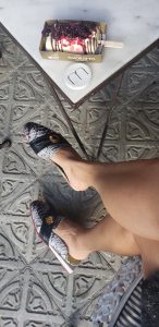 Mules Snake Black
