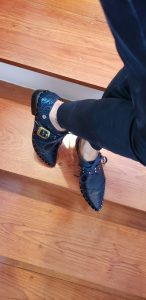 Oxford Paris Black Taches y Correa