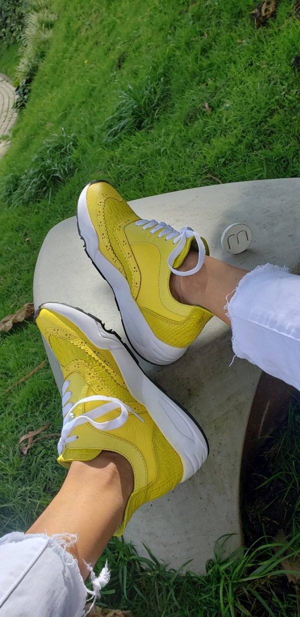 Tenis Oxford Amarillo